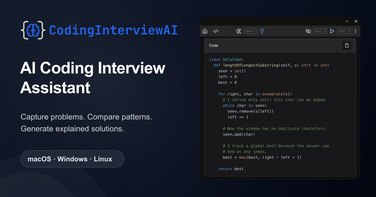 LeetCode Patterns – All 30 Coding Interview Patterns | CodingInterviewAI